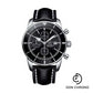 Breitling Superocean Heritage II Chronograph 46 Watch - Steel Case - Volcano Black Dial - Black Leather Strap - A1331212/BF78/442X/A20D.1