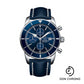 Breitling Superocean Heritage II Chronograph 46 Watch - Steel Case - Gun Blue Dial - Blue Leather Strap - A1331216/C963/102X/A20D.1