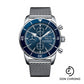 Breitling Superocean Heritage II Chronograph 44 Watch - Steel Case - Blue Dial - Steel Aero Classic Bracelet - A13313161C1A1
