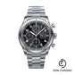 Breitling Aviator 8 Chronograph 43 Watch - Steel Case - Black Dial - Steel Professional III Bracelet - A13314101B1A1