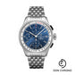 Breitling Premier Chronograph Watch - 42mm Steel Case - Blue Dial - Steel Bracelet - A13315351C1A1