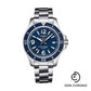 Breitling Superocean Automatic 42 Watch - Steel - Blue Dial - Steel And Satin Bracelet - A17366D81C1A1