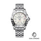 Breitling Galactic 36 Automatic Watch - Steel - Pearl Dial - Steel Bracelet - A3733012/A716/376A