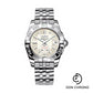 Breitling Galactic 36 Automatic Watch - Steel - Silver Dial - Steel Bracelet - A37330121G1A1
