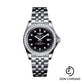 Breitling Galactic 32 Sleek Watch - Stainless Steel - Black Dial - Metal Bracelet - A71330531B1A1
