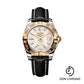 Breitling Galactic 36 Automatic Watch - Steel & rose Gold - Pearl Dial - Black Sahara Strap - C3733012/A724/213X/A16BA.1