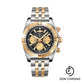 Breitling Chronomat 44 Watch - Steel & Gold - Onyx Black Dial - Steel And Gold Bracelet - CB0110121B1C1