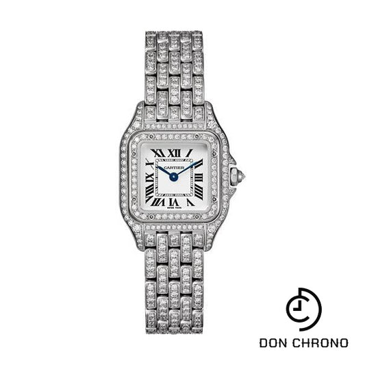 Cartier Panthere de Cartier Watch - 22 mm White Gold Diamond Case - Diamond Bezel - Diamond Bracelet - HPI01129