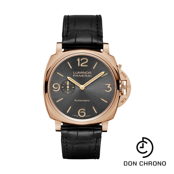 Panerai Luminor Due 3 Days Automatic Oro Rosso Watch - PAM00675