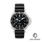 Panerai Luminor Submersible 42mm Watch - Black Dial - Black Rubber Strap - PAM00683
