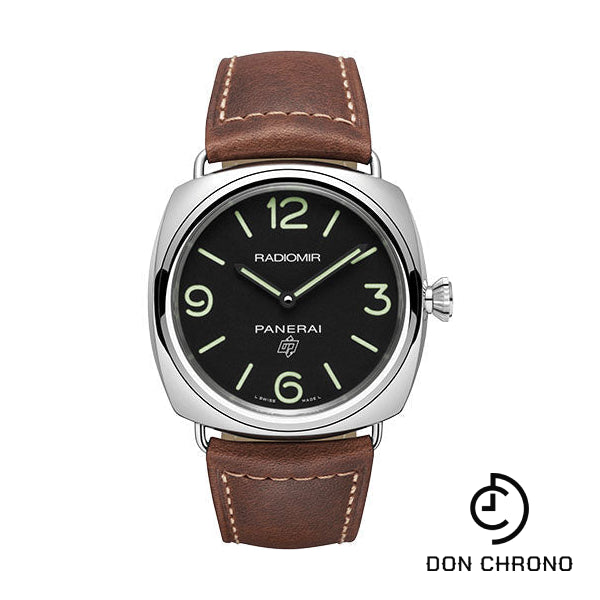 Panerai Radiomir Base Logo - 45mm - Polished Steel - PAM00753