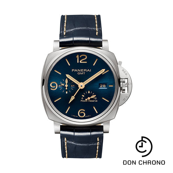 Panerai Luminor Due GMT Power Reserve - 45mm - Brushed Titanium - PAM00964