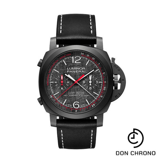 Panerai Luminor Luna Rossa Chrono Flyback - 44mm - Black Ceramic - PAM01037