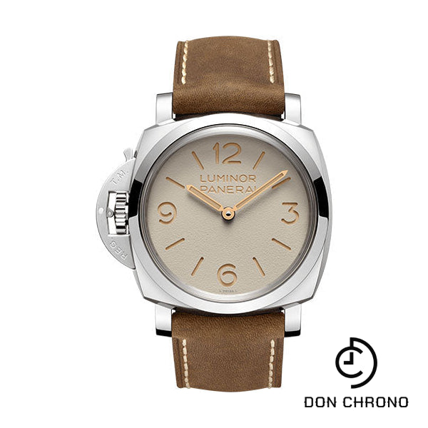 Panerai Luminor Left-Handed - 47mm - Brushed Steel - PAM01075