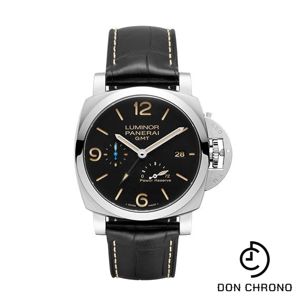 Panerai Luminor GMT Power Reserve - 44mm - Brushed Steel - PAM01321