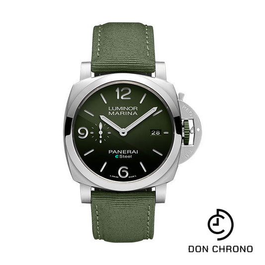 Panerai Luminor Marina eSteel™ Verde Smeraldo - 44mm Brushed Esteel Case - Polished Green Gradient Esteel™ Dial - PAM01356