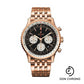 Breitling Navitimer 1 B01 Chronograph 43 Watch - Red Gold Case - Black Dial - Red Gold Pilot Bracelet - RB0121211B1R1