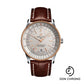 Breitling Navitimer Automatic 41 Watch - Steel & Red Gold - Silver Dial - Brown Croco Strap - Tang Buckle - U17326211G1P1