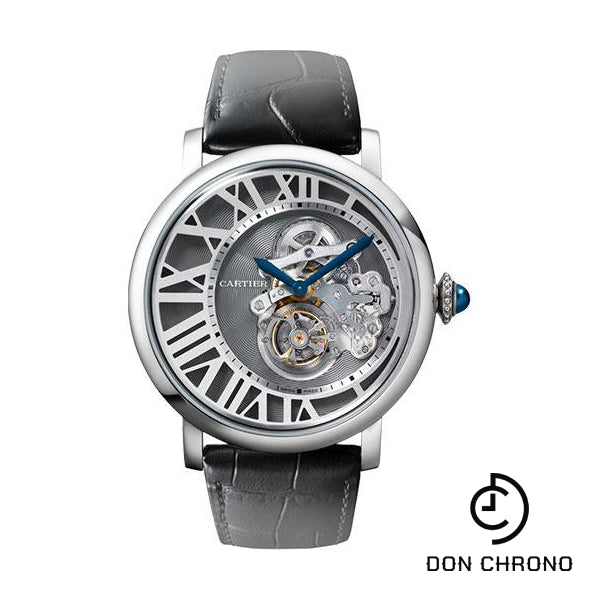 Cartier Rotonde de Cartier Reversed Tourbillon Numbered and Limited Edition of 100 Watch - 46.2 mm - W1556214