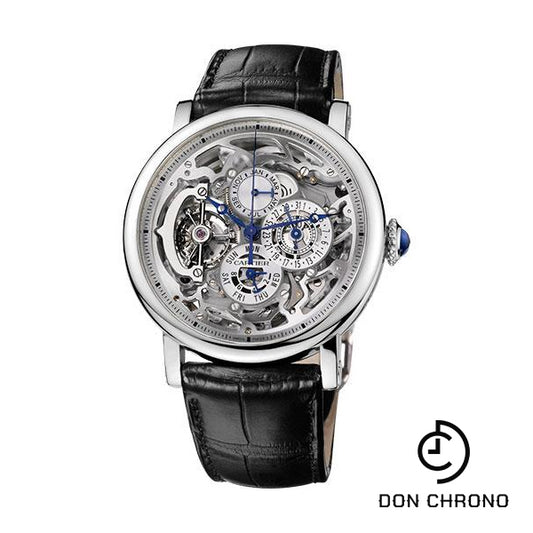 Cartier Rotonde de Cartier Grande Complication Skeleton Watch - 43.5 mm Platinum Case - W1580017