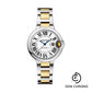 Cartier Ballon Bleu de Cartier Watch - 33 mm Steel and Yellow Gold Case - Silvered Dial - Interchangeable Two-Tone Bracelet - W2BB0029