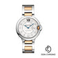 Cartier Ballon Bleu de Cartier Watch - 36 mm Steel Case - Diamond Dial - Pink Gold And Steel Bracelet - W3BB0018