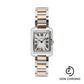 Cartier Tank Anglaise Watch - Small Steel And Pink Gold Case - W5310036