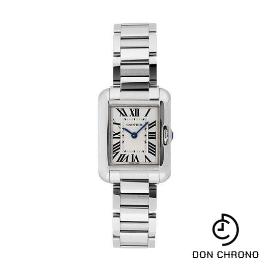 Cartier Tank Anglaise Watch - Small Steel Case - W5310022