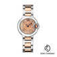 Cartier Ballon Bleu de Cartier Watch - 28 mm Steel Case - Pink Gold Bezel - Pink Dial - Pink Gold And Steel Bracelet - WE902052