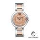 Cartier Ballon Bleu de Cartier Watch - 36.6 mm Steel And Pink Gold Case - Pink Gold Dial - WE902054