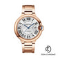 Cartier Ballon Bleu de Cartier Watch - 40 mm Rose Gold Case - Silvered Dial - Interchangeable Bracelet - WGBB0039