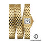 Cartier Panthere de Cartier Triple Loop Watch - 20 mm Yellow Gold Case - Diamond Bezel - Yellow Gold Triple Loop Bracelet - WGPN0012