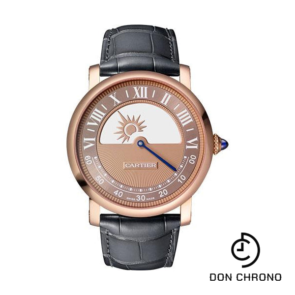 Cartier Rotonde de Cartier Mysterious Movement Watch - 40 mm Pink Gold Case - WHRO0042