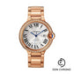 Cartier Ballon Bleu de Cartier Watch - 42 mm Pink Gold Case - Diamond Bezel - WJBB0038