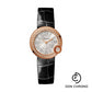 Cartier Ballon Blanc de Cartier Watch - 26 mm Pink Gold Case - Diamond Bezel - Black Alligator Strap - WJBL0004