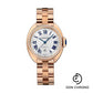 Cartier Cle de Cartier Watch - 31 mm Pink Gold Diamond Case - White Dial - WJCL0046