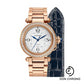 Cartier Pasha de Cartier Watch - 35 mm Pink Gold Case - Silver Dial - Bracelet - Second Navy Blue Alligator Strap - WJPA0013