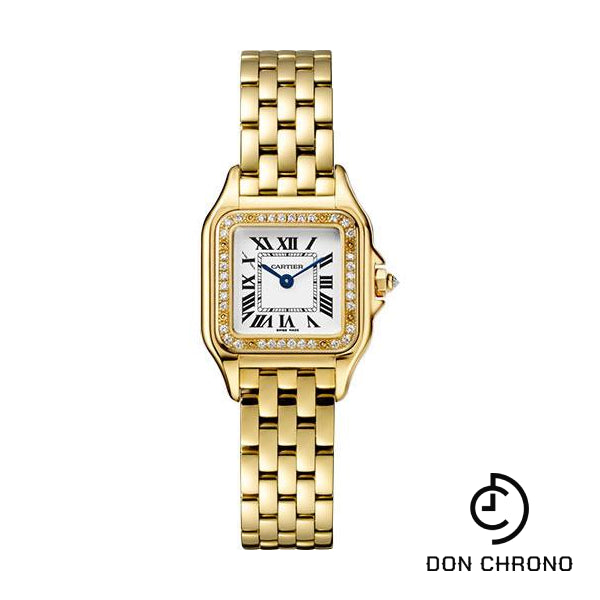 Cartier Panthere de Cartier Watch - 22 mm Yellow Gold Case - Diamond Bezel - WJPN0015