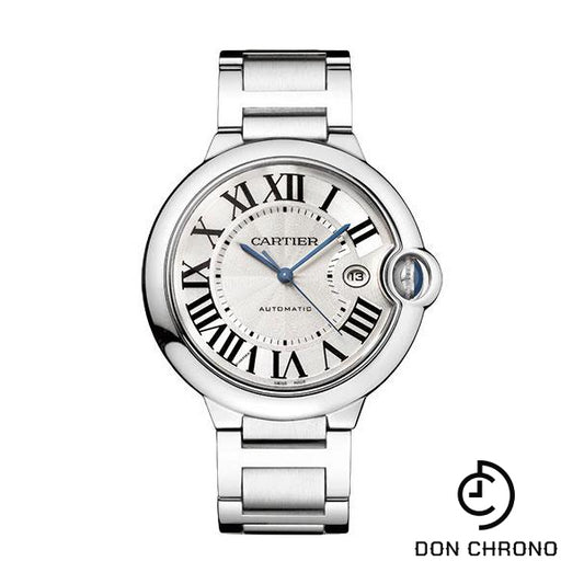 Cartier Ballon Bleu de Cartier Watch - 42 mm Steel Case - Silver Dial - Interchangeable Bracelet - WSBB0049