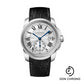 Cartier Calibre de Cartier Watch - 38 mm Steel Case - Silvered Dial - Black Alligator Strap - WSCA0003