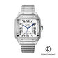 Cartier Santos de Cartier Watch - 35.1 mm Steel Case - Silvered Dial - WSSA0029