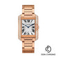 Cartier Tank Anglaise Watch - 34.7 mm Pink Gold Case - Diamond Bezel - Diamond Dial - WT100027