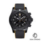 Breitling Avenger Hurricane 12h 45 Watch - Breitlight - Volcano Black Dial - Anthracite And Yellow Military Rubber Bracelet - Folding Buckle - XB0180E41B1S1