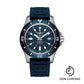 Breitling Superocean II 44 Watch - Steel - Mariner Blue Dial - Blue Ocean Racer II Strap - Tang Buckle - Y1739316/C959/158S/A20SS.1
