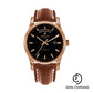 Breitling Transocean Day & Date Watch - 43mm Red Gold Case - Black Dial - Gold Leather Strap - R4531012/BB70/434X/R20D.1