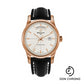 Breitling Transocean Day & Date Watch - 43mm Red Gold Case - Mercury Silver Dial - Black Leather Strap - R4531012/G752/436X/R20D.1