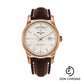 Breitling Transocean Day & Date Watch - 43mm Red Gold Case - Mercury Silver Dial - Brown Leather Strap - R4531012/G752/438X/R20D.1